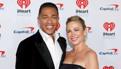 Amy Robach Says She and T.J. Holmes Are 'on the Fence' About Marriage Even Though She Wears a 'Promise' Ring Around Her Neck