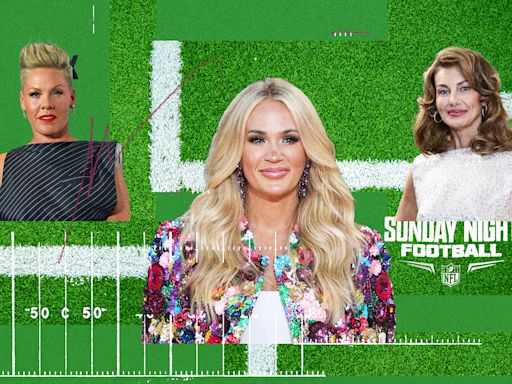 Carrie Underwood, 'Sunday Night Football' producers lift the lid on this year's 'very different' show open and how the singer took over for Faith Hill, Pink (exclusive)