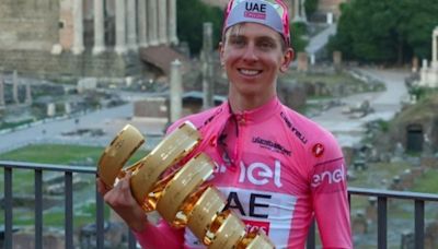El lujoso reloj de 344.000 euros que usó Tadej Pogacar en el Giro de Italia