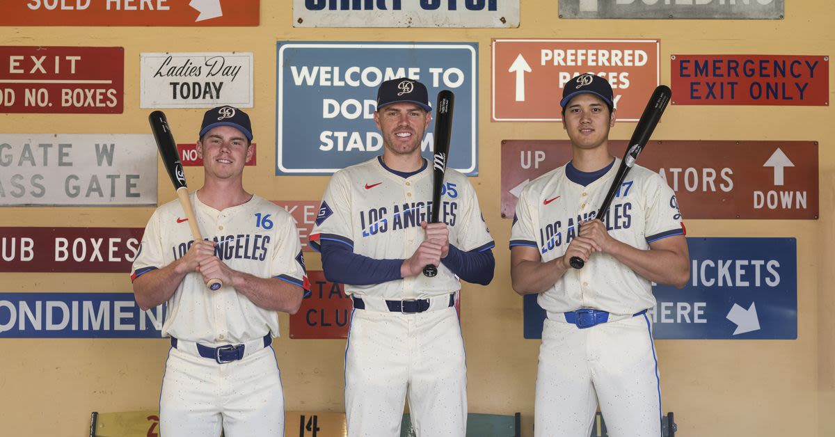 Version 2.0 of the Dodgers city connect jerseys are here