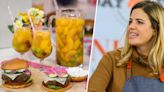 Siri Daly serves up chickpea burgers and white peach sangria for summer