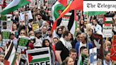 Chants of ‘intifada revolution’ at pro-Palestinian London protest