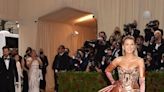 Blake Lively ‘Hops’ Rope to Fix Her Dress in Met Gala Exhibit