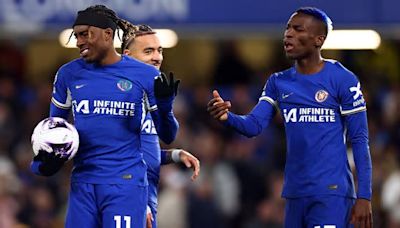 Chelsea is a 'CESSPIT of over-inflated egos', claims Chris Sutton on It's All Kicking Off... Noni Madueke and Nicolas Jackson's penalty scrap shows the Blues are a 'team in ...