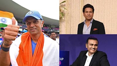 Sachin Tendulkar's epic 'life comes full circle' post on Dravid; Yuvraj, Sehwag can't keep calm after India's T20WC win