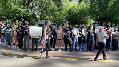 Pro-Palestine protest continues for second day at Sacramento State