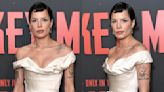 Halsey Marries Red Carpet Glamour With Punk Inspiration in Vivienne Westwood Minidress for ‘Monkey Man’ Screening Red Carpet