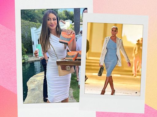 Sofia Vergara's $20 bodycon dress has Carrie Bradshaw vibes