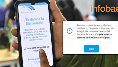 Retiro AFP 2024: Así puedes solucionar los ‘errores’ y problemas al solicitar o dar seguimiento