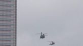 天候不佳！520總統就職半兵力空中預演 僅2架直升機現身 - 政治