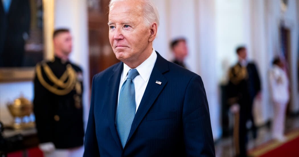 Biden Drops Out of Race, Scrambling the Campaign for the White House