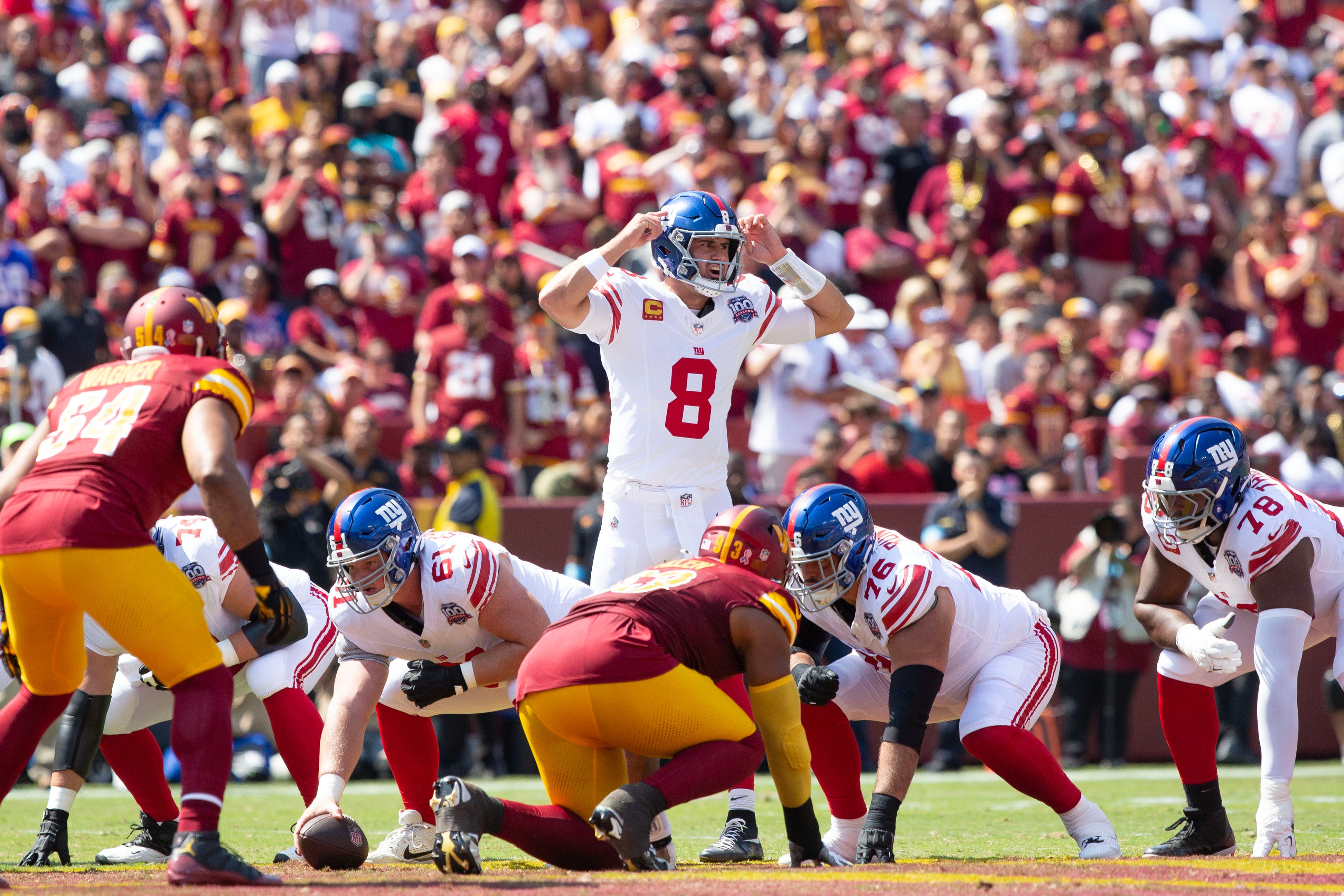 Instant analysis: Giants fall short to Commanders, losing on last-second field goal, 21-18