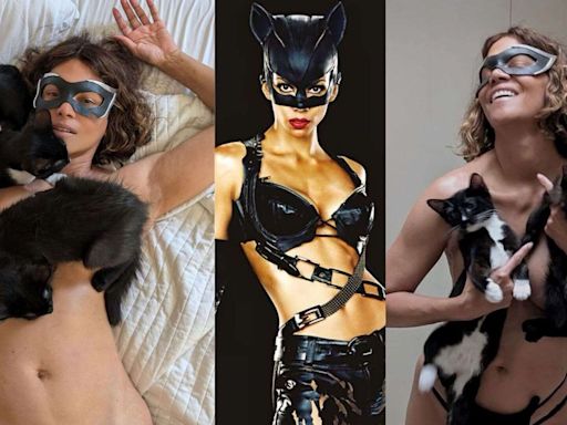 Halle Berry et ses chats célèbrent les 20 ans de « Catwoman » sur Instagram