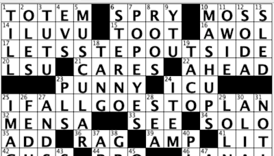 Off the Grid: Sally breaks down USA TODAY's daily crossword, The Tortured Poets Department