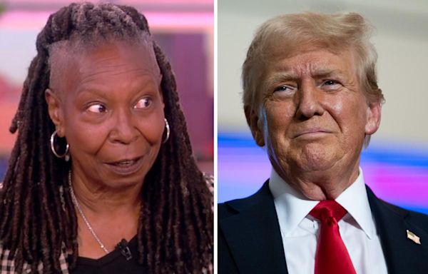 Whoopi Goldberg sends 'The View' into hysterics joking about why she refuses to say Trump's name aloud