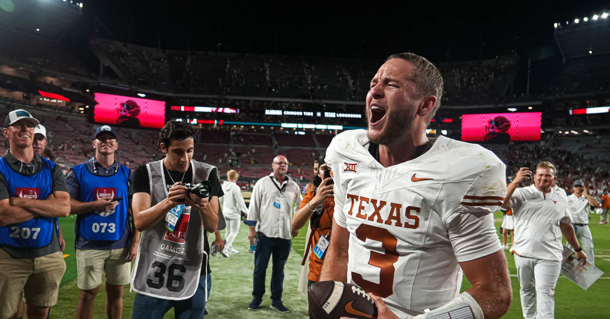 Quinn Ewers' new look is turning heads before the 2024 CFB season