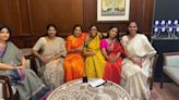 Mahua Moitra's ‘warriors are back’ post with women MPs as 18th Lok Sabha session begins