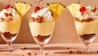 These Piña Colada Mousse Cups Are The Dessert Of The Summer