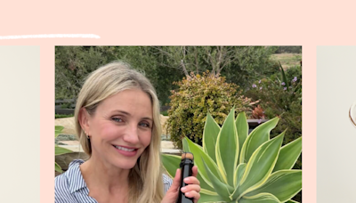 Cameron Diaz's Refreshing New “Cambrusco Spritz” Recipe Sounds Like Fall in a Glass