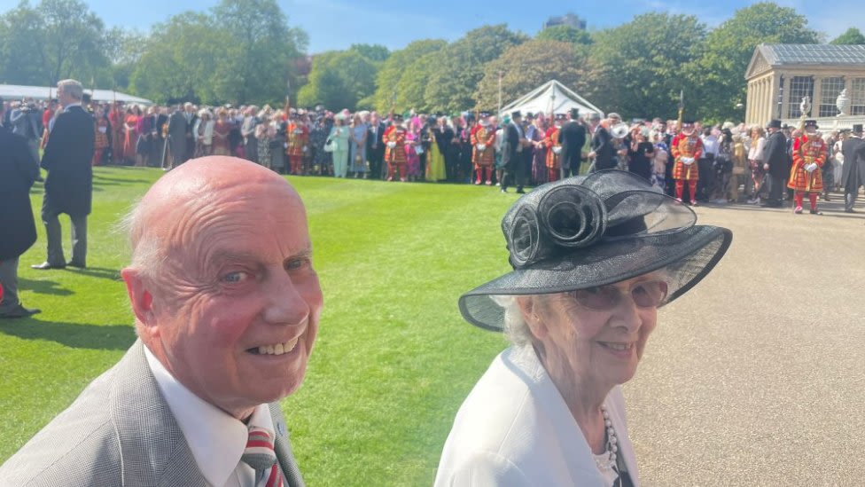 Northampton: Mental health charity volunteers attend royal party