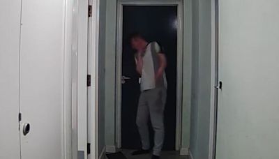 Terrifying moment Edinburgh man filmed threatening neighbours in West End flats