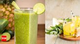 Why Cucumber Pineapple Ginger drink is a must-have in Monsoons | - Times of India