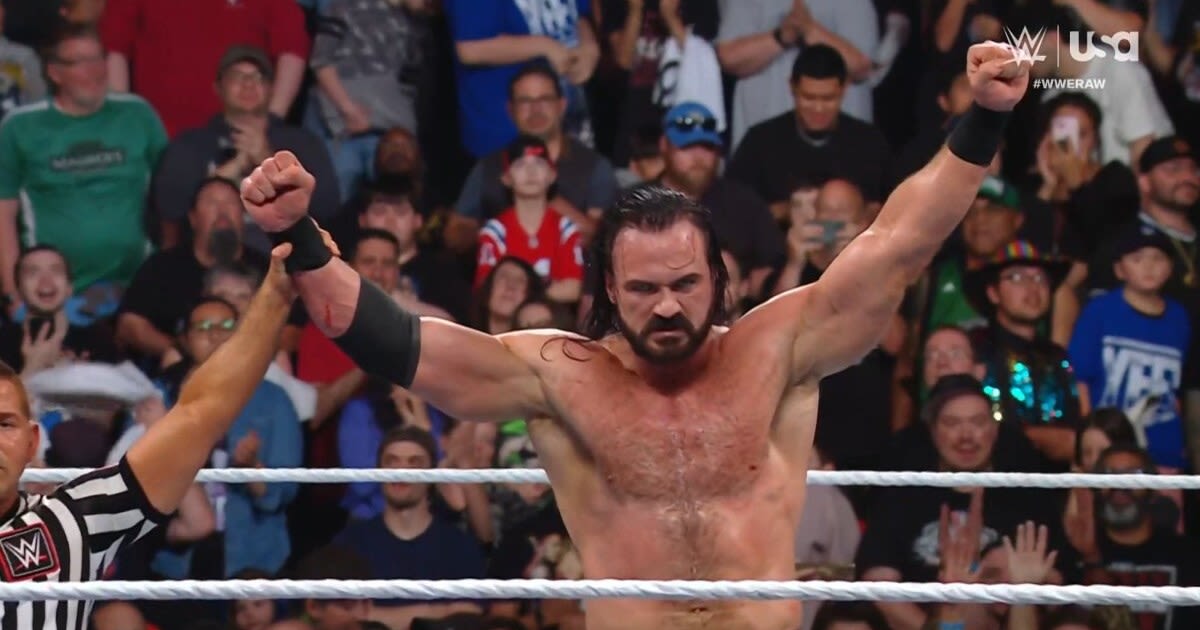 Drew McIntyre Qualifies For Money In The Bank Match On 7/1 WWE RAW