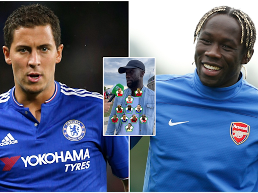 Bacary Sagna's all-time Premier League XI includes six Man Utd and Chelsea stars