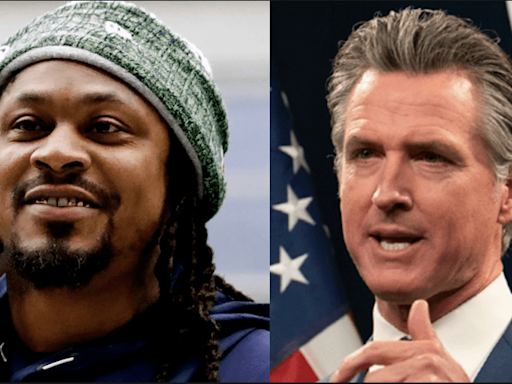 Marshawn Lynch and Gov. Newsom postpone podcast after Trump assassination attempt