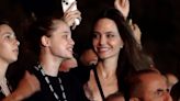 Angelina Jolie Rocks Out with Daughter Shiloh at Måneskin Concert in Rome — See the Photos!