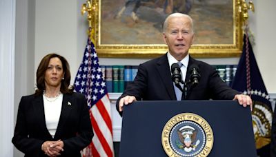 Republicans seize on Joe Biden announcement to demand he step down as president immediately