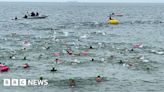 Swimmers take on Isle of Wight's Pier2Pier race