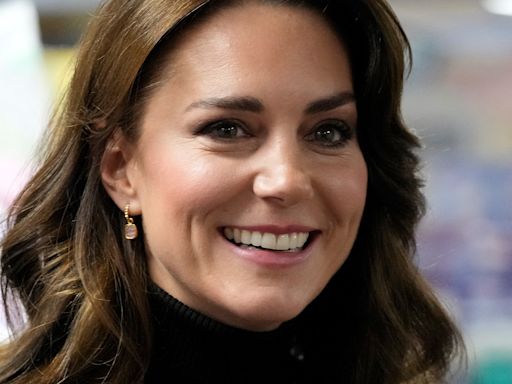 Kate Middleton fue vista por primera vez en público tras el tratamiento contra el cáncer