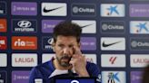 Simeone: "Molina atravesará este pasaje y nos dará muchísimas cosas buenas"