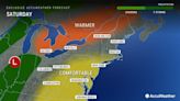 Sunny days ahead for Northeast, but not for long