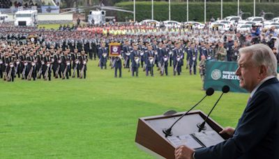 López Obrador celebra 5 años de Guardia Nacional convencido del continuismo de Sheinbaum