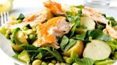 Jamie Oliver's salmon dish is a 'twist on good-old potato salad'