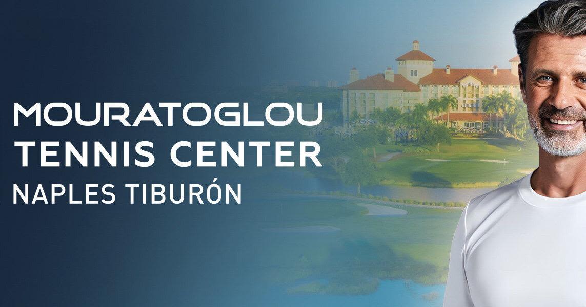 PATRICK MOURATOGLOU PARTNERS WITH THE RITZ-CARLTON NAPLES, TIBURÓN TO LAUNCH HIS FIRST SIGNATURE TENNIS CENTER IN FLORIDA