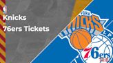 Knicks vs. 76ers Tickets Available – NBA Playoffs | Game 1