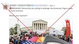 Democrats are not trying to ‘redesign’ the American flag