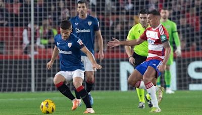 Athletic - Granada: Horario y dónde ver en TV hoy el partido de LaLiga EA Sports