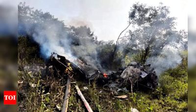 Tragic Pune Helicopter Crash Claims Life of IAF Officer Capt Girish Pillai | Hyderabad News - Times of India