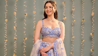 Sara Tendulkar's Blue Lehenga Is Perfect Wedding Wear - News18