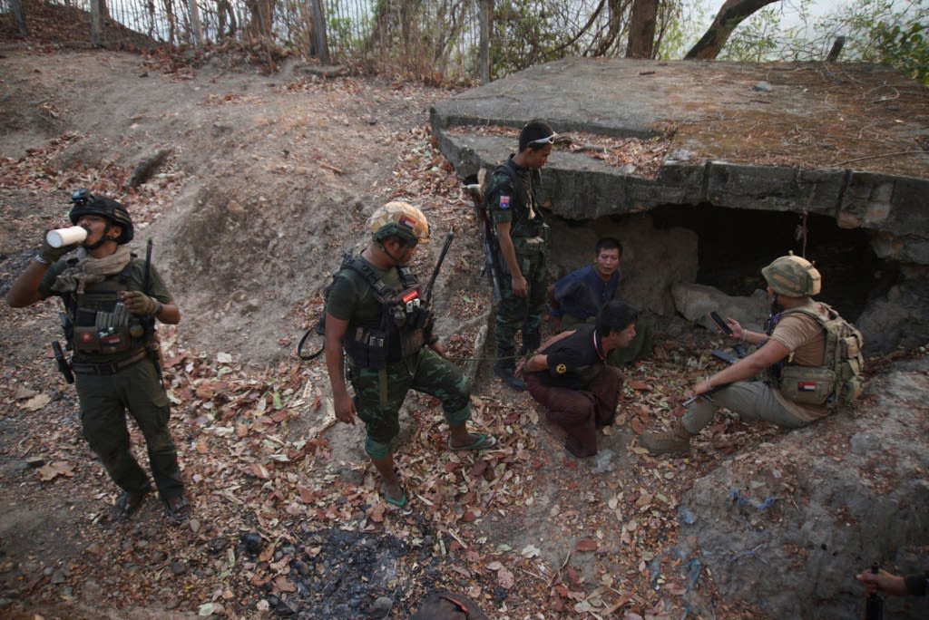 Myanmar resistance forces tighten noose around military