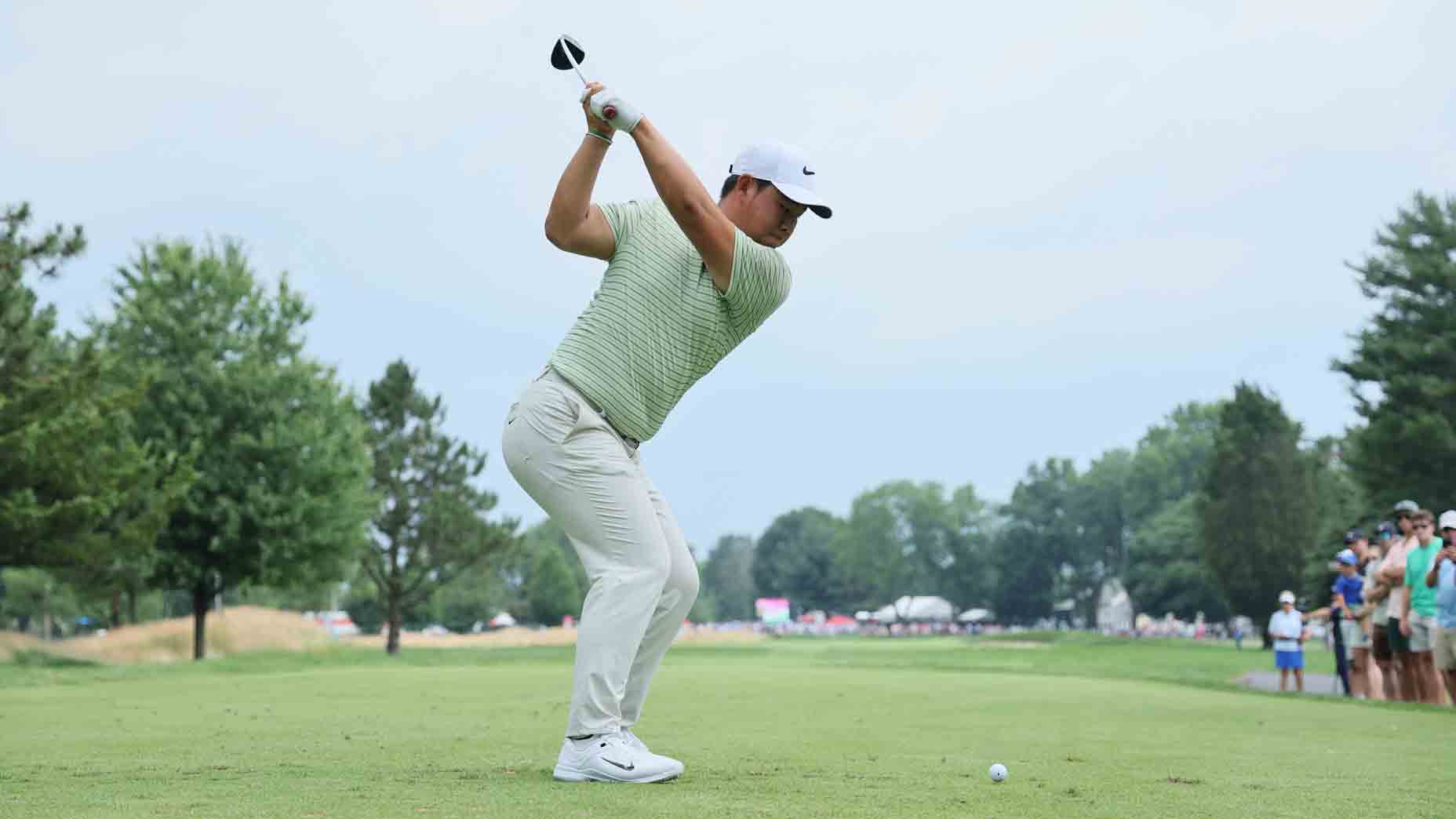 2024 Travelers Championship Sunday TV coverage, tee times