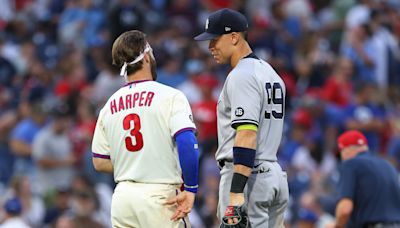 Yankees' Aaron Judge, Phillies' Bryce Harper Make MLB History