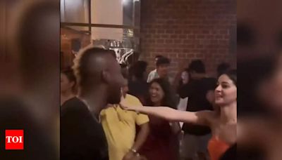 Andre Russell celebrates IPL 2024 victory with Ananya Panday in viral dance video: see inside | Hindi Movie News - Times of India