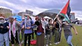 Student protesters at MIT move from encampments to the streets after orders to back down