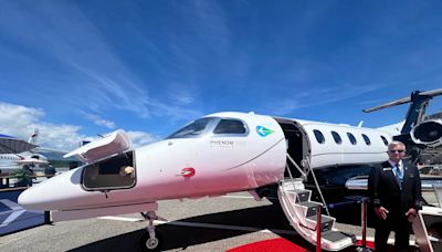 I went on board the Embraer Phenom 300E and saw why this private jet is the most flown aircraft in the US