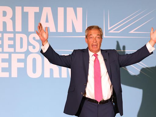 ‘This, folks, is huge’ – Farage reacts to Reform’s early success against Tories